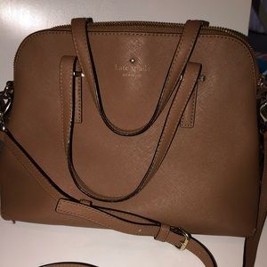 Kate Spade Tan Brown Crossbody Purse